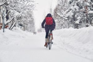 Vintersyklist